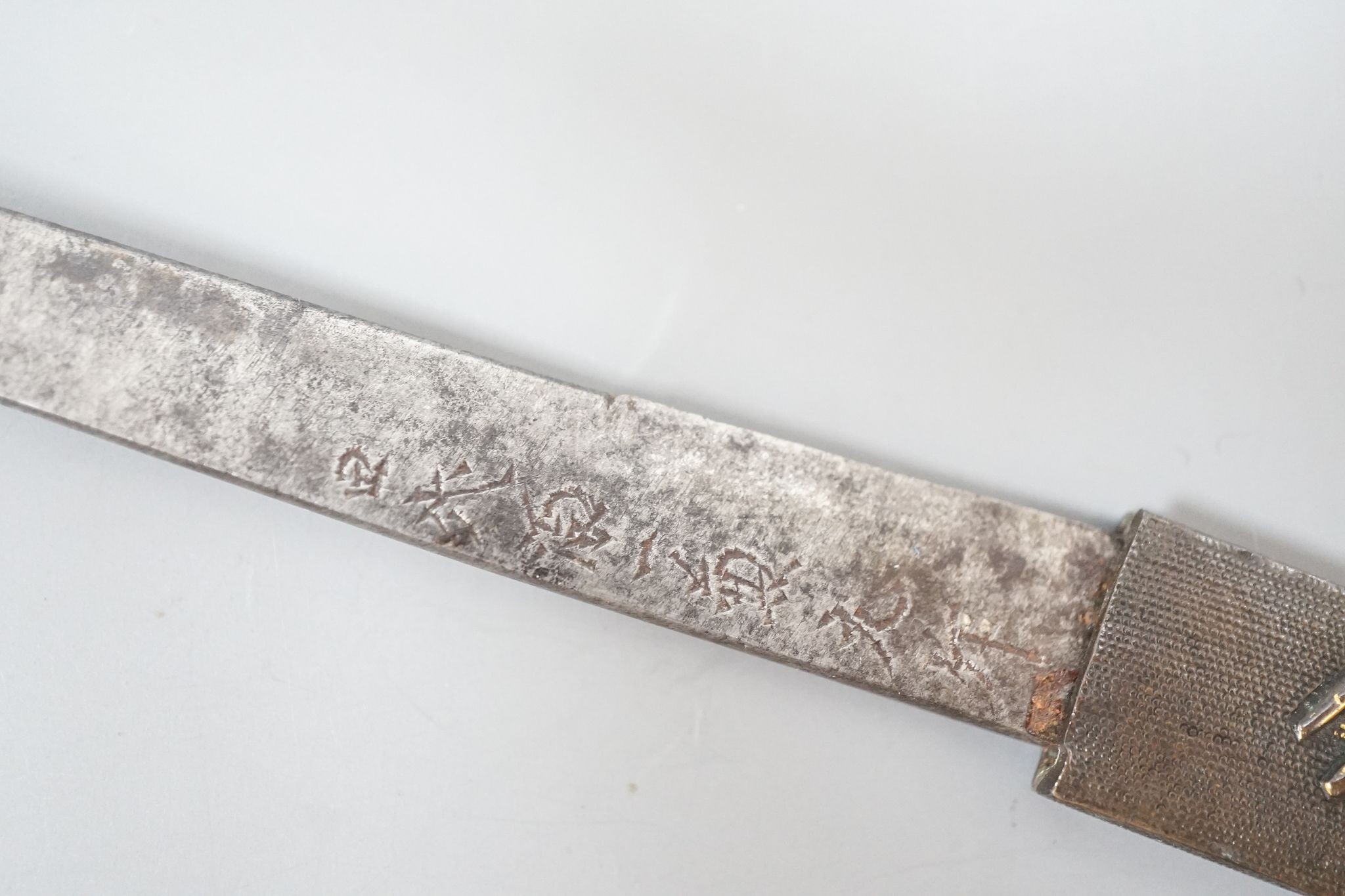 A Japanese Kozuka, 19.5cm